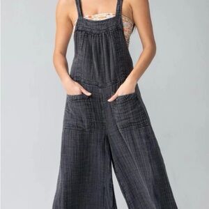 NATURAL LIFE Dakota Cotton Tie Overalls